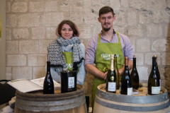 Festval des vins AOC Touraine au Prieuré St Cosme à La Riche. Stands des vignerons, ateliers culinaires.