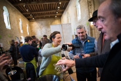 Festval des vins AOC Touraine au Prieuré St Cosme à La Riche. Stands des vignerons, ateliers culinaires.