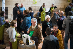 Festval des vins AOC Touraine au Prieuré St Cosme à La Riche. Stands des vignerons, ateliers culinaires.