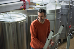 Portrait de Vincent Leclair, domaine de la Rochette à Pouillé