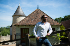 Portrait de Philippe Chainier, Vigneron à Chargé, Ets Pierre Chainier.