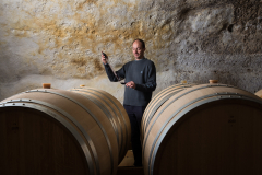 Portrait de Vincent Denis, vigneron à Montlouis-sur-Loire.