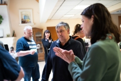 Visite du domaine viticole de Raphael Midoir à Chémery (41) à l'occasion des rencontres Val de Loire Millésimes. Une cinquantaine de journalistes sont invités à decouvrir le terroir et déguster les vins de l'AOC Touraine.